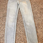 Banana Republic  Universal Jean High Rise Raw Hem Light‎ Wash Denim Size 1 Photo 0