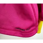 Nike ‎ Therma-Fit Women's Pink/Yellow Long Sleeve Athletic Hoodie ~M~ 454992-692 Photo 7