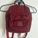 Hot Style Mini Bestie Backpack in Dark Red Diaper Bag Purse Carry On Photo 1