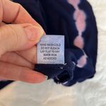 Club Z size S fold over waist pink and blue tyeâdye maxi skirt or dressâEUC Photo 6