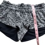 Lululemon Reversible Surf Short II Mini In Ripple White Seal Grey/Black Size 10 Photo 9
