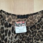 Cheetah Print Bodysuit Multi Size M Photo 2