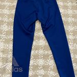 Adidas Blue Techfit Exercise Pants, Yoga Pants, Loungewear Workout Size S Photo 4