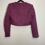 ZARA textured cropped blazer  Size Medium Photo 4