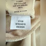 Vince Camuto NWT ‎ New Romantic Feather Trim Beige Midi Straight Skirt Size L Photo 8