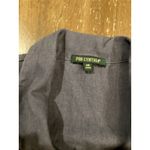 For Cynthia  Linen Blend boho lagenlook Tunic Button Up Asymmetric Dress XS Photo 8