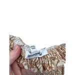 Madewell Linen-Blend Lucie Smocked Tank Mini Dress in Painted Seashells XXL Photo 11