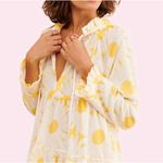 Eywasouls Malibu Cora Tiered Yellow Daisy Voile Mini dress Size XS/S‎ Photo 3