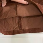 Jolt  Brown Corduroy Mini Skirt with Buttons Sz 1 25 Waist Photo 2
