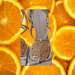 Calvin Klein ‎ Becky Tan Heeled Sandals with Straps Size 10 Photo 2