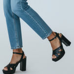 Circus by Sam Edelman  Kamy Cross-Band Platform Sandals size 9.5 Photo 0