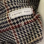 Emory park plaid sheer duster blouse Photo 5