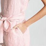 Vitamin A NEW  Martinique Striped Eco Linen Romper size XS NWT Photo 1