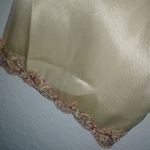 Oscar de la Renta  Pink Label M Golden Satin Robe Photo 2