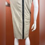 Yves Salomon Beige Suede beige dress size 40 Photo 9