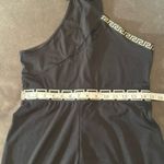 Women’s Black Halter Neck BodyCon Sleeveless Party Jumpsuit Wide Leg Size L NWOT Size L Photo 6