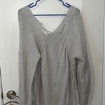 Stella Laguna Beach Oversized Low Cut V Neck Sweater Photo 1