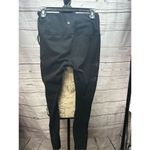 Yogalicious ‎ medium black yoga pants. With see through pattern along leg- 2207 Photo 1