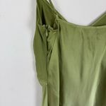 American Vintage Y2K heart moon star green brown ombre midi silky slip dress Photo 6