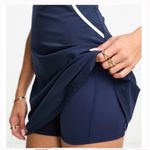 Abercrombie & Fitch  Mini Sporty Skort Dress Navy Sz L Tall Tennis Photo 1