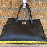 Furla Genuine  Appaloosa Leather Handbag Tote Photo 6