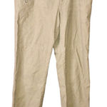 Columbia  Edgewater Corded Chino‎ Corduroy Pants Tan Khaki women’s size 14 Photo 0
