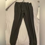 Old Navy Charcoal Grey  Activewear Joggers with Tie Waist size Large Photo 1