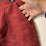 Banana Republic  Faux Suede Rust Cargo Mini Skirt Size 2 Photo 1
