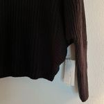Eloquii Sweater Black Dolman Sleeves Ribbed Mock-Neck Sweater Sz 14/16 (1X) NWT Photo 6