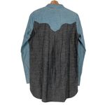 Diesel Fiftyfive DSL Sutcliffe Button Down Tunic Shirt Size Small NWT Photo 1