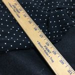 Gap Women's Black White Heart Print V Neck Ruffle Hem Dress Size S Photo 3