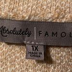Absolutely Famous Very pretty fall plaid open cardigan by  size 1x Photo 1