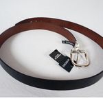Torrid Women’s Plus 4X 26 Reversible Faux Leather Buckle Black or Brown Belt New Photo 4