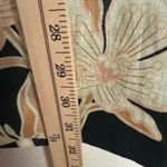 Reiss  Women Size 4 Floral Print High‎ Rise Midi Front Slip Green Elegant Skirt Photo 1