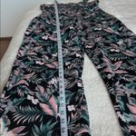 Derek Heart Derek Hart Dark Floral Tropical Jumpsuit Size Large Junior Photo 7