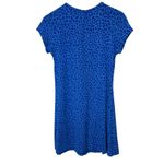 Fresh Produce  Blue Floral V Neck Short Sleeve Dress Size Small Vacation Beach Photo 6