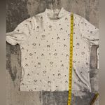 Croft & Barrow  Cream Turtleneck with Festive Accents Photo 5