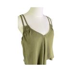 Urban Social Olive Green Ribbed V Photo 1