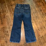 Good American Good Legs Crop flared high rise stretchy 2/26 jeans Photo 3