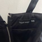 Tiger Mist  XC Lace Up Black Crop Corset Blouse Photo 2