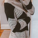 Charlotte Russe Black And White Striped Cardigan Photo 1