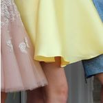 Sherri Hill  homecoming dress yellow  Photo 0