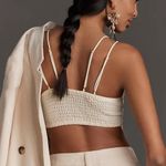 Anthropologie Viviette bra top by (OATMEAL/ALMOST WHITE - NEW) Photo 1