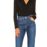 Free People  Turnt Bodysuit in Black Size Small Long Sleeve Revolve Photo 1