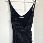 Reformation Mallory Polka Dot Wrap Dress Photo 4