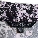 Velvet Heart Wrap Tie Floral Blouse Womens Medium Long Sleeve Button Up Photo 3
