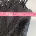 White House | Black Market WHBM black dress with lace‎ detail. Photo 11