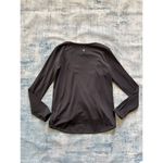 Lululemon Black Full Freedom Long Sleeve Wrap Top Size 8 Photo 8
