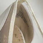 Kate Whitcomb Bridal Sofia Ivory Lace Heels Floral Embroidery Size 7 Wedding Photo 8
