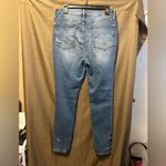 Judy Blue  Multicolor Embroidery Pocket High Waist Skinny Jeans Size 11/30 Photo 3